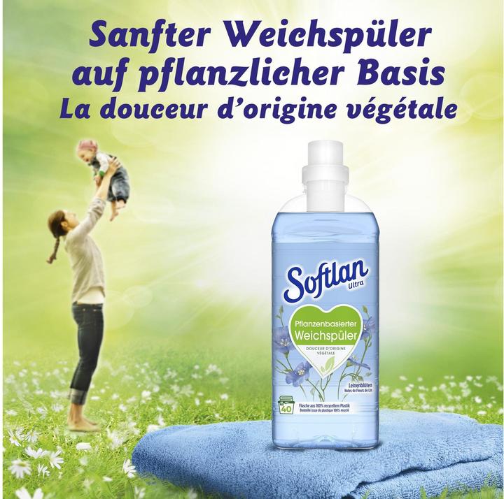 Produktbild Softlan Ultra Leinenblüten (40 Waschgänge)