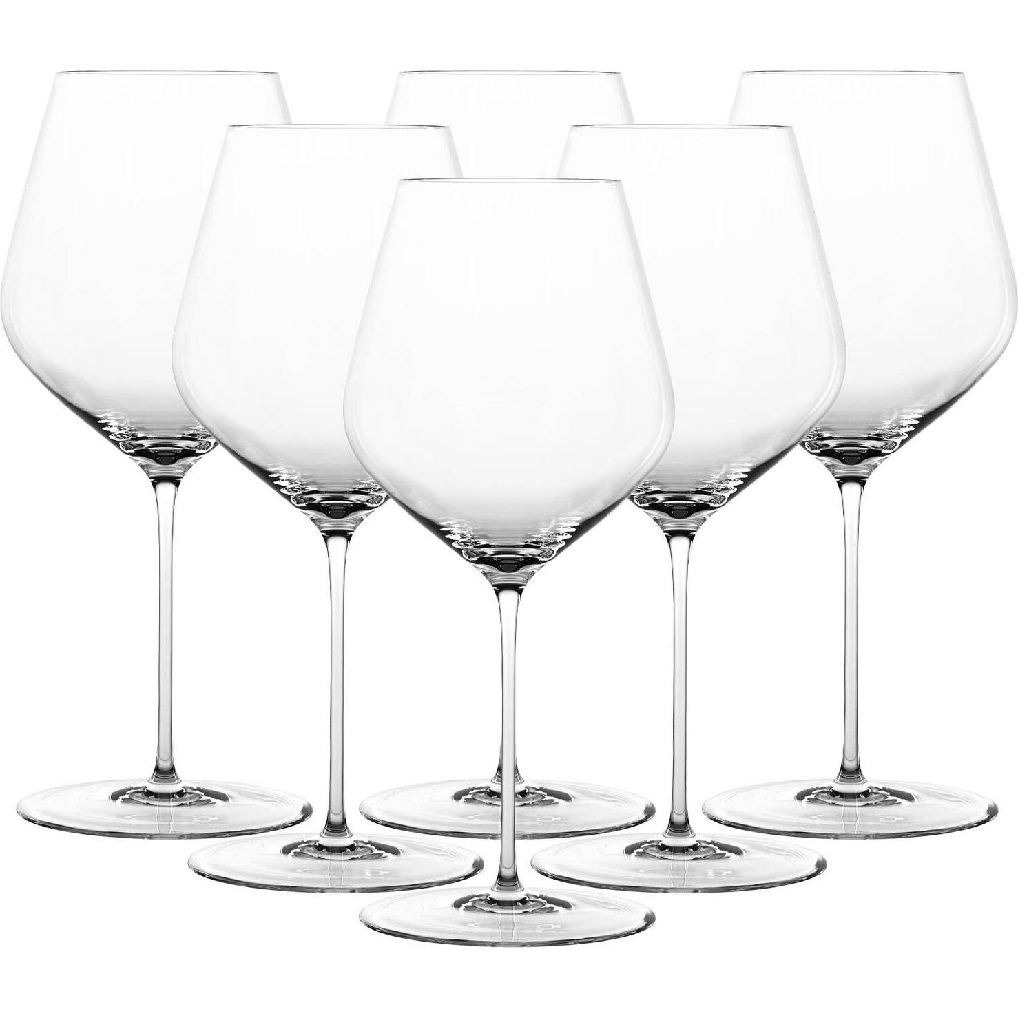 Spiegelau Hi-Lite Burgundergläser, Weingläser, Transparent