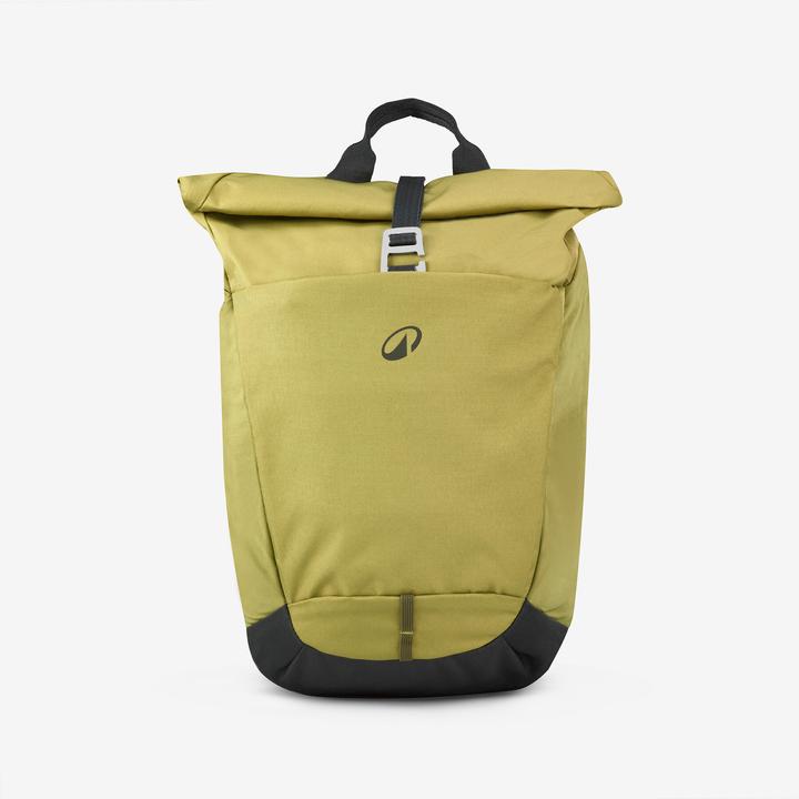 Actual product image Quechua Wanderrucksack Rolltop - NH500 Escape 16 L + 4 L khaki (21 l)