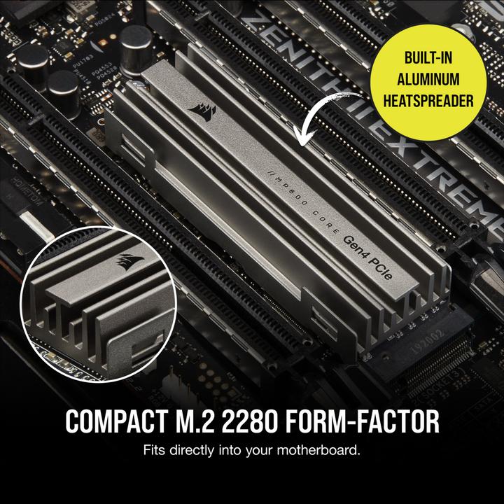 Produktbild Corsair MP600 Core (1000 GB, M.2 2280)