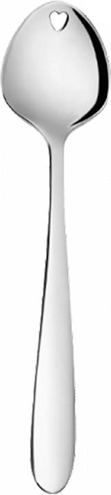 Actual product image Sola Glaze Spoon Set with Heart (6 Piece, Scoops)