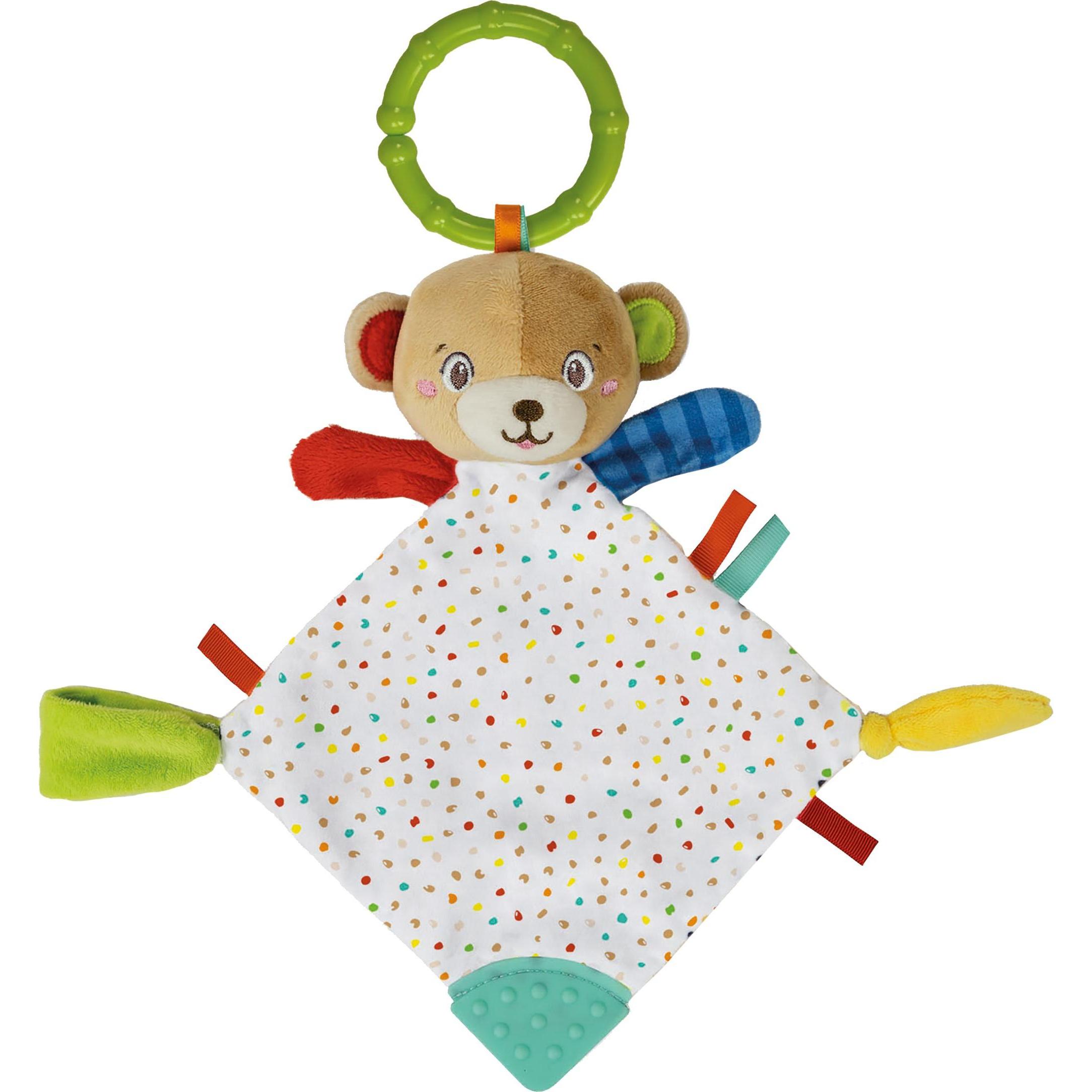 Clementoni, Babyrassel, Baby - Plüsch-Rasselbär