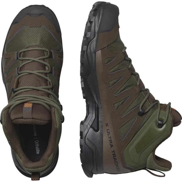 Image du produit Salomon X ULTRA TRACKER GTX - Vert / Terre Marron - Vert / Terre Marron - UK 11 (UE 46) (46)