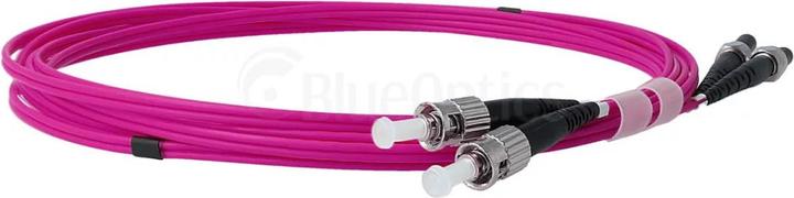 Immagine prodotto BlueOptics Cavo patch duplex in fibra ottica ST-FSMA Multimode OM4 7,5 metri (S/UTP, CAT8.2, 7.50 m)