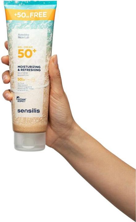 Actual product image Sensilis Fotoprotector Gel Cream SPF50+ 250ml (SPF 50+, 250 ml)