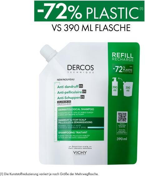 Actual product image Vichy Dercos (390 ml, Liquid shampoo)