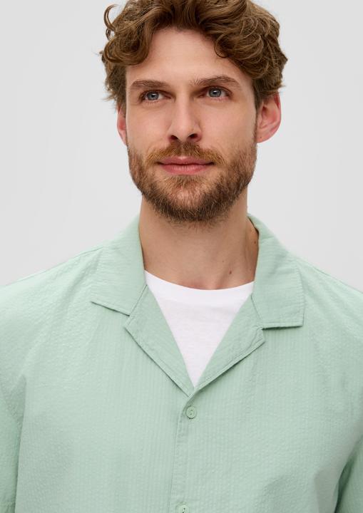 Immagine prodotto s.Oliver Hemd Kurzarmhemd mit Crêpestruktur (XL)