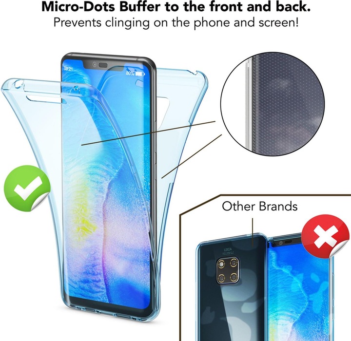 Produktbild Nalia 360 Grad Handyhülle (Huawei Mate 20 Pro)