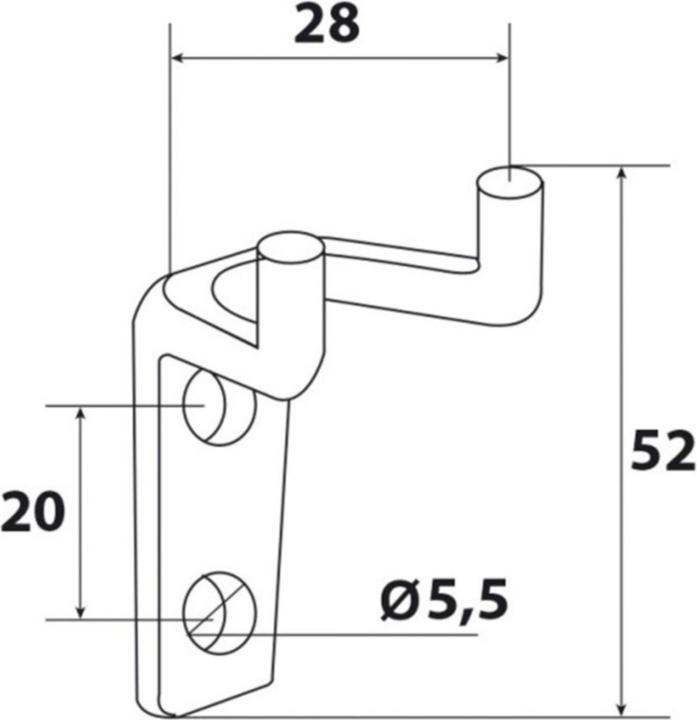 Actual product image Double clamp for tightening clamps