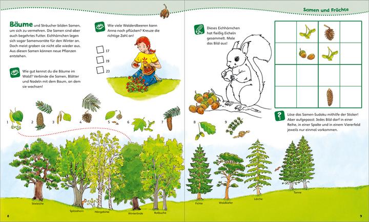 Produktbild Tessloff Mitmach-Heft Wald (Deutsch, Birgit Bondarenko, Dirk Hennig, Sabine Schuck, Stefanie Klassen, 2016)
