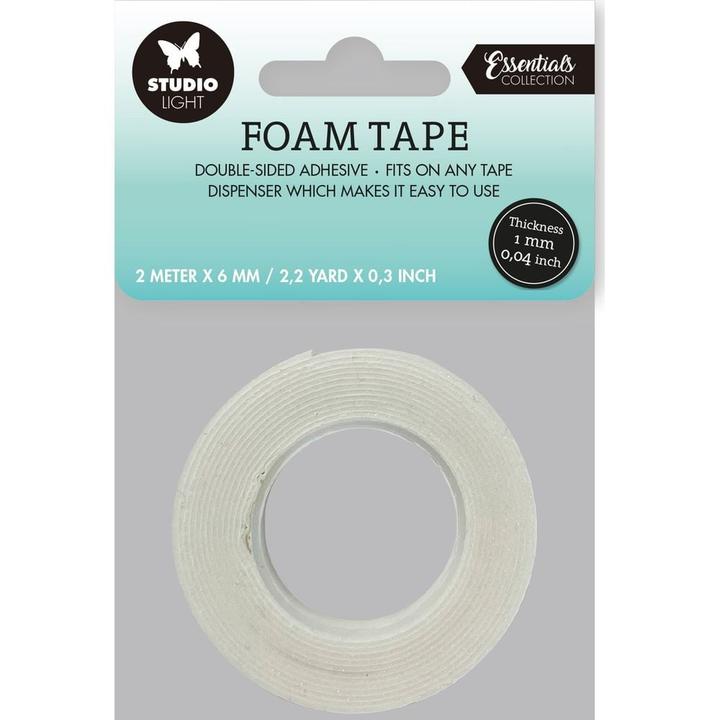 Immagine prodotto art by marlene Studio Light | Essential Tools Doublesided Foam Tape 1mm Thick - 0,6mm Wide