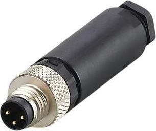 Actual product image IFM SSTGF030MSSFKPG Field attachable plug straight M8 3-p