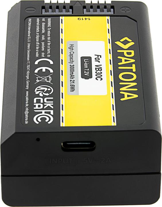 Immagine prodotto Patona Batteria Insta360 X4 CINAQBT/A (Batteria della fotocamera)