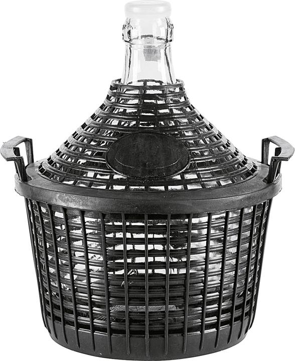 Produktbild Schmitt Glasballon mit Kunststoffkorb (1 Stk., 10 l)