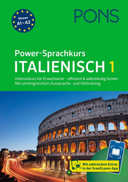 Actual product image Power-Sprachkurs Italienisch 1 (German, Italian, PONS, 2024)