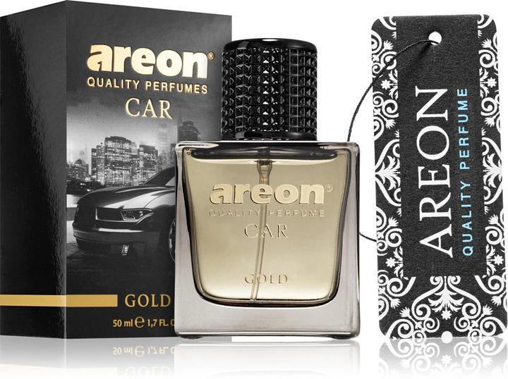 Immagine prodotto Areon Profumo per auto Gold 50 ml bottiglia di vetro