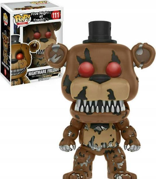 Actual product image Funko Five Nights at Freddy's: Nightmare Freddy Pop!