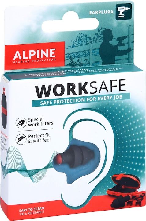 Actual product image Alpine WorkSafe (2 x)
