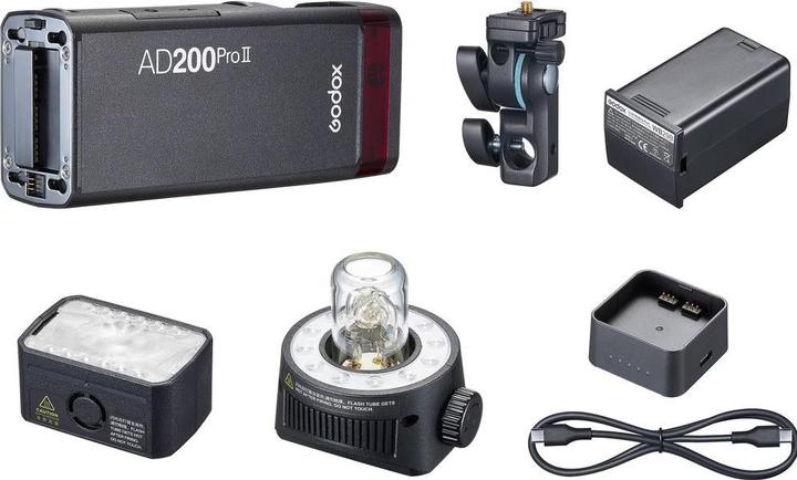 Immagine prodotto Godox Witstro AD200Pro II (200 W, Testa flash)