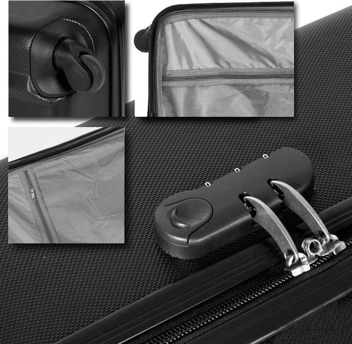 Actual product image tectake Hard case set (95 l)