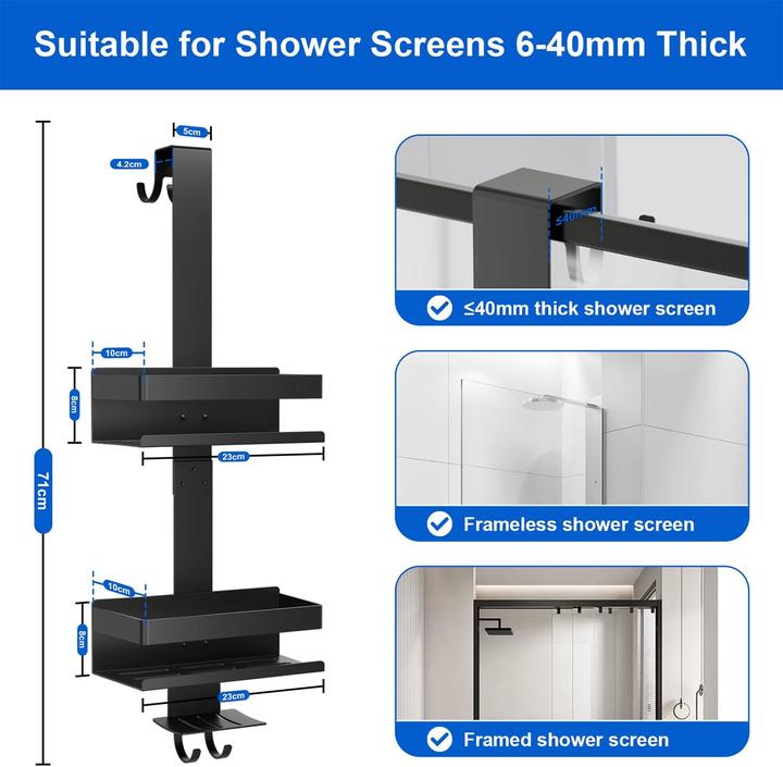 Immagine prodotto Laimew Duschablage zum Hängen