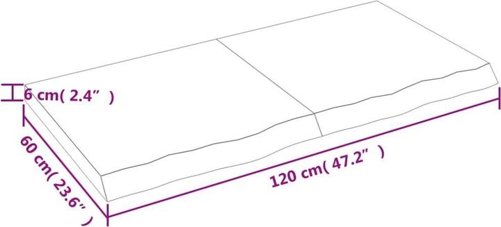 Immagine prodotto VidaXL Emerald (120 x 6 x 60 cm)