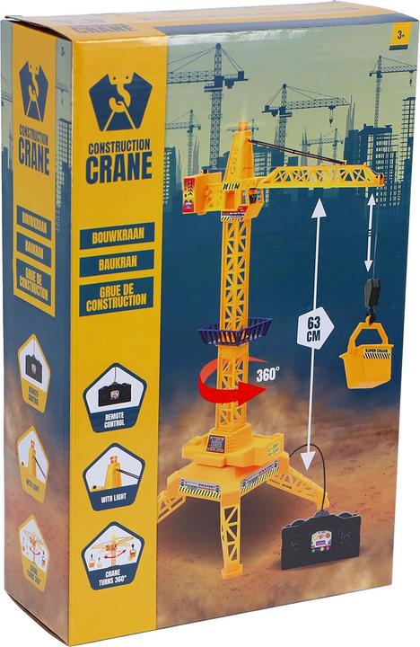 Image du produit Rapid wheels Grue de chantier avec commande par câble + lumière