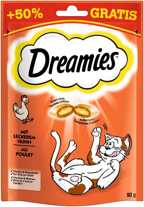 Produktbild Dreamies Mit Huhn +50 (90 g)