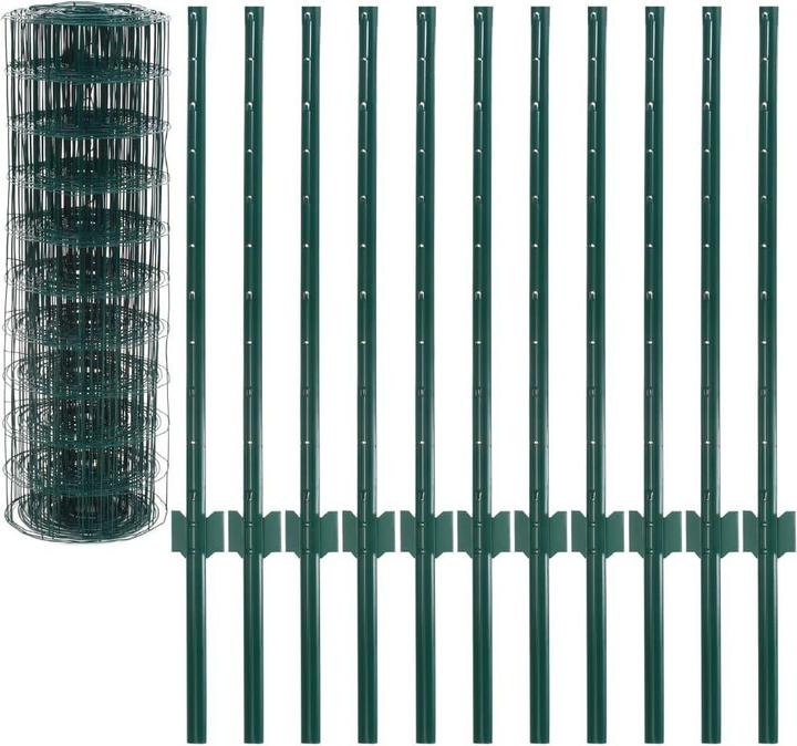 Produktbild vidaXL Metallzaun