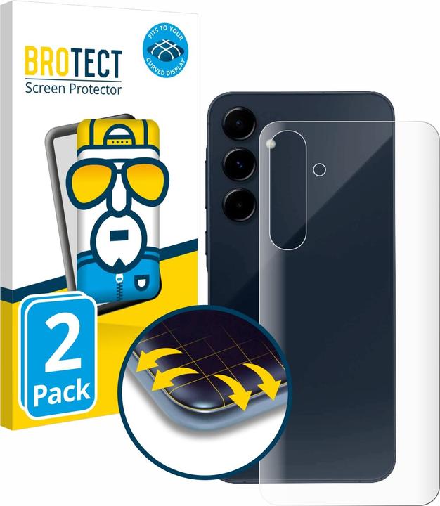 Actual product image BROTECT Full-Screen Protector (2 Piece, Samsung Galaxy A55)