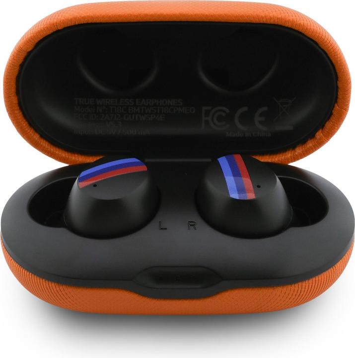 Actual product image BMW Słuchawki Bluetooth TWS M Metal Logo ENC pomarańczowy (30 h, Wireless)