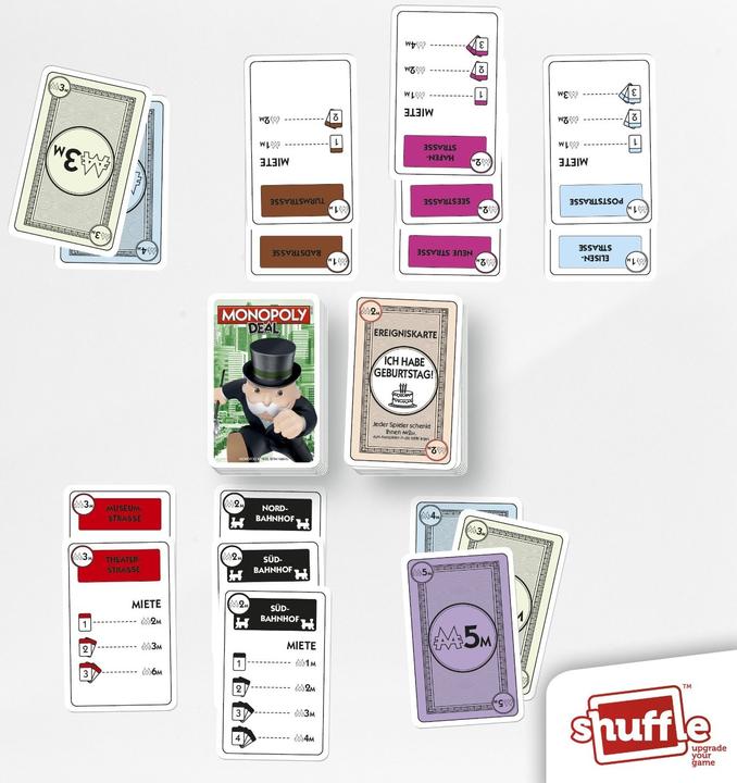 Produktbild Shuffle Monopoly Deal (Deutsch)