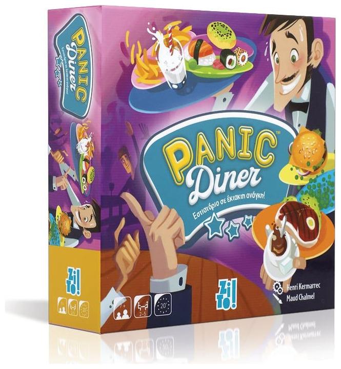 Actual product image Blue Orange The Panic Diner (English, French, German, Italian, 2 Players)