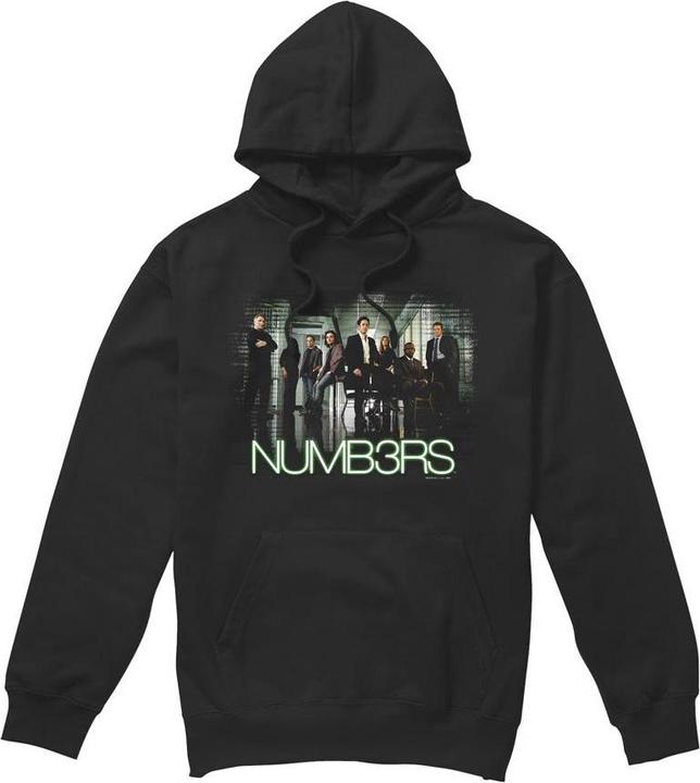 Immagine prodotto Numb3rs Felpa con Cappuccio Cast Uomo (M)