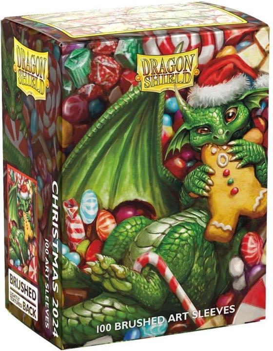 Produktbild Arcane Tinman Dragon Shield: Brushed Art – Christmas 2024 (100)