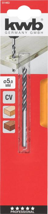 Image du produit kwb Mèches hélicoïdales à bois (5 mm)