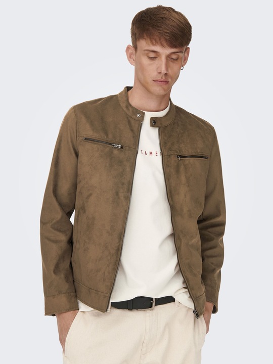 Produktbild Only & Sons Wildlederimitat- Jacke (XXL)