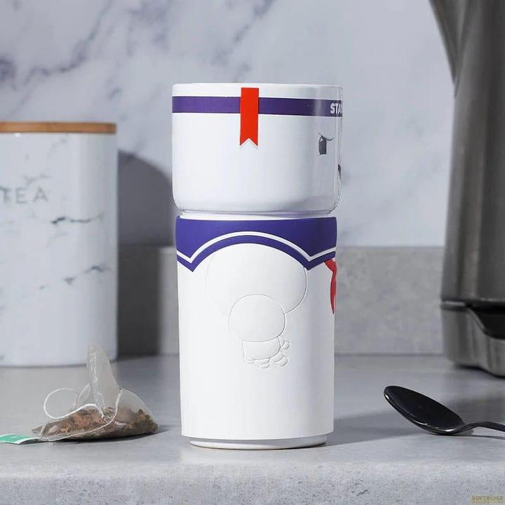 Actual product image Numskull SOS Fantômes - Mug isotherme réutilisable Coscup Bibendum Chamallow Stay Puft (400 ml)