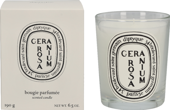 Immagine prodotto Diptyque Candela profumata in barattolo Geranio Rosa (190 g)