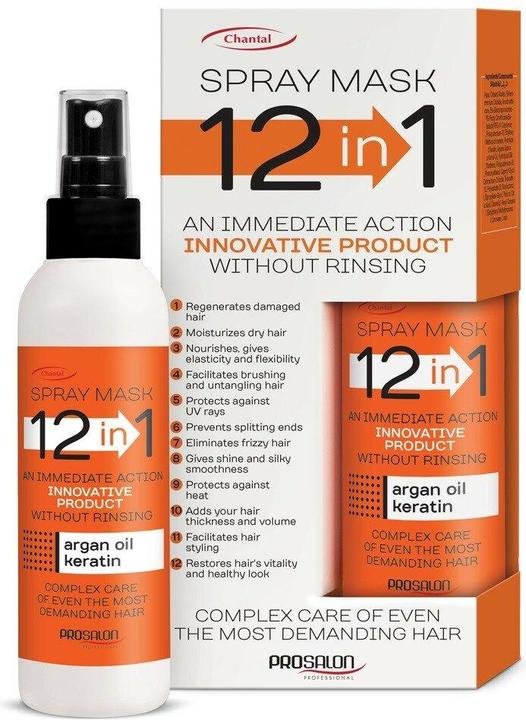 Chantal Prosalon Spray Mask 12In1 Masque en spray 12In1 Huile d'argan 150G