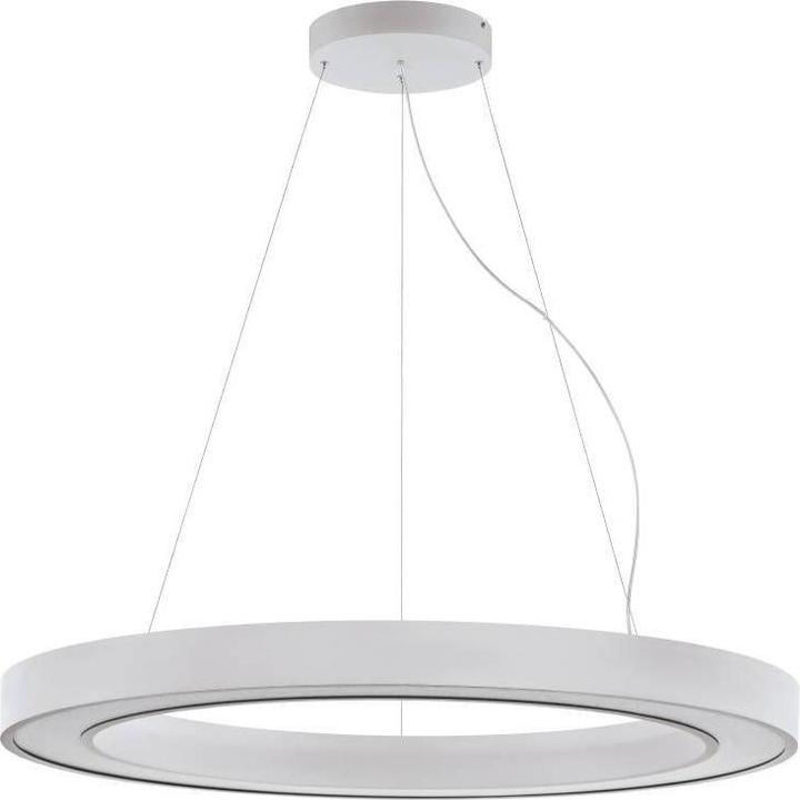 Actual product image EGLO LED pendant light Ø1100mm, 83W 3000K, silver 63088