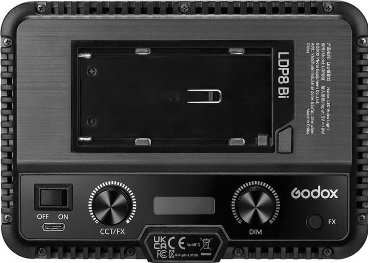 Actual product image Godox LDP8Bi Streaming Slim Panel Light (Studio light)