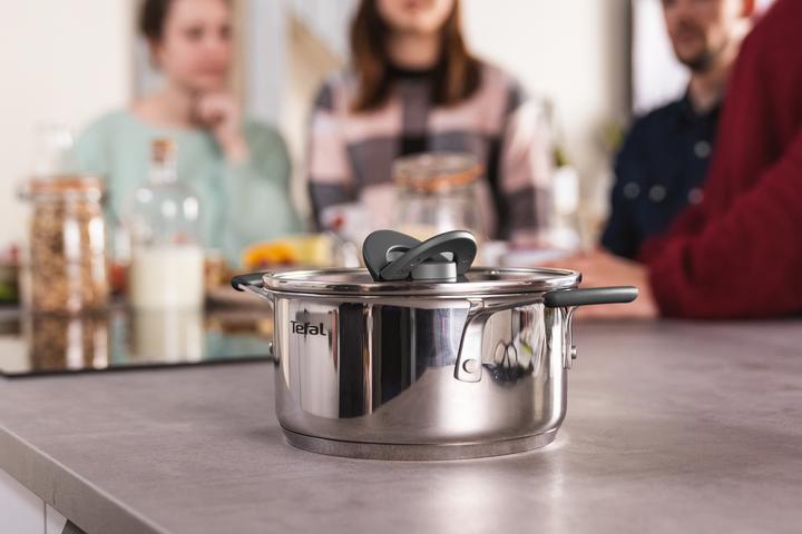 Actual product image Tefal TEF pot set 6 pcs. (Pot, Stainless steel, 16 x 25.50 cm)