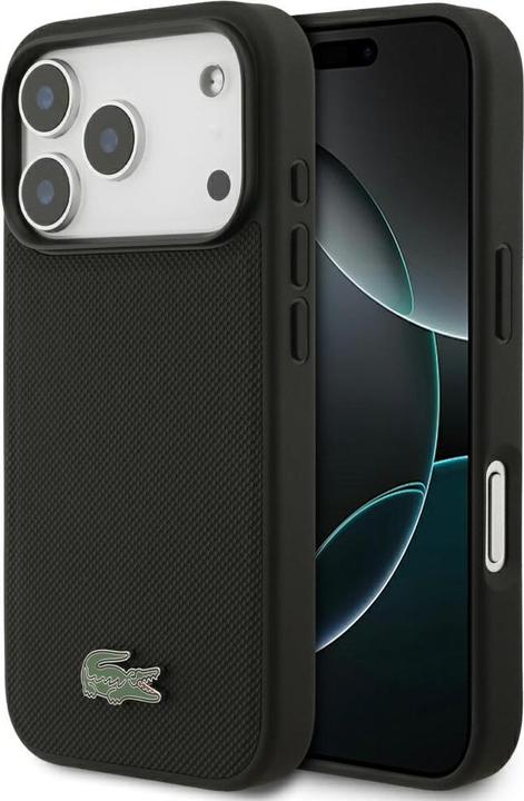 Lacoste Hardcase Petit Pique Lacquer Logo (Apple iPhone 17 Pro)
