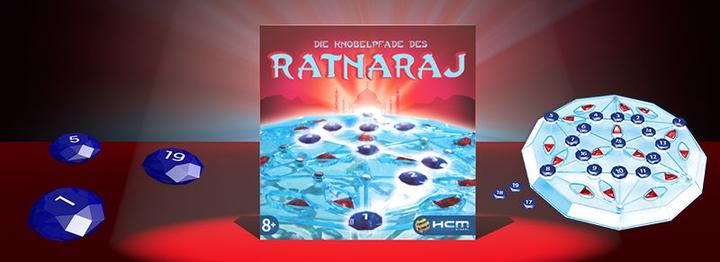 Actual product image HCM Kinzel The Puzzling Paths of Ratnaraj (French, German, Italian)