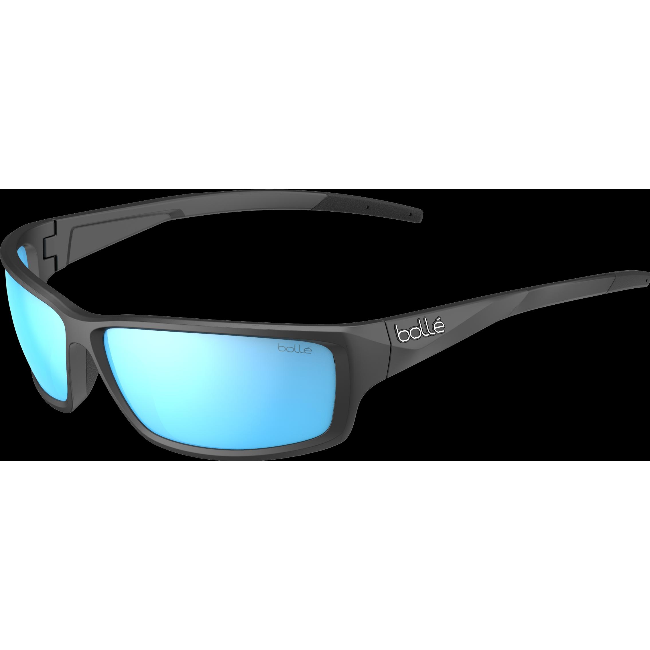Bollé, Herren, Sportbrille, Cerber Polarized S3 (VLT 12%) (Black Matte, Black Matt), Schwarz