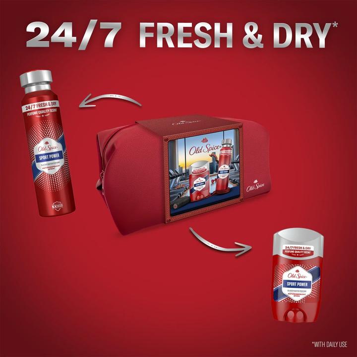 Produktbild Old Spice Kit Regalo Sport e Potenza (Körperpflegeset)