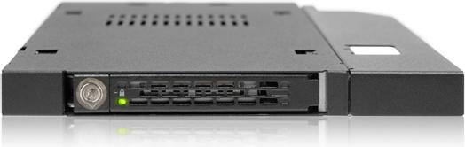 Actual product image Icy Dock 2.5" SATA/SAS HDD/SSD removable frame for slim ODD/FDD bay with lock