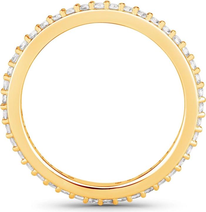 Immagine prodotto Rafaela Donata Ring Sterling Silber gelbgold Topas weiss - 37684 (58, 925 Argento)