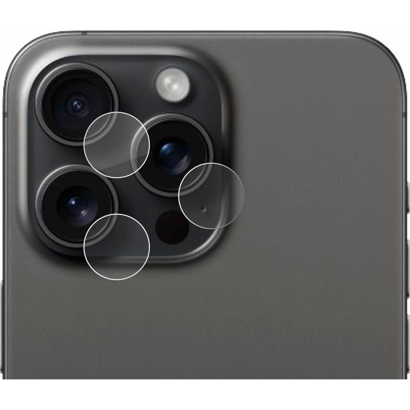 Thumbnail - upscreen Scratch Shield Panzerglasfolie (1 Stück, Apple iPhone 15 Pro Max), Smartphone Schutzfolie, Transparent